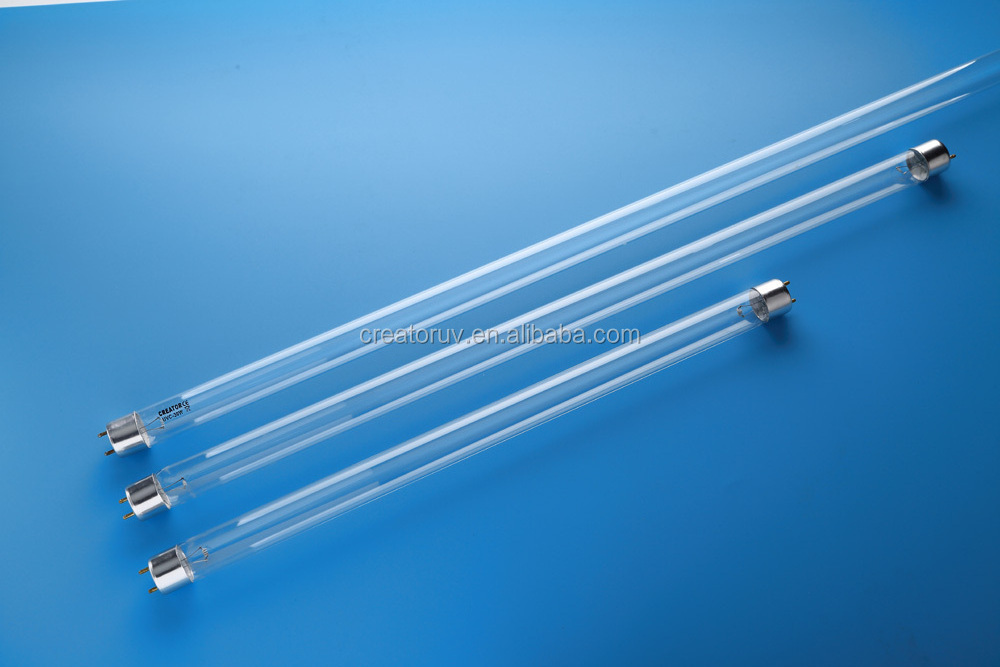 Creator T5 T6 T8 254nm 4/6/8/11/16/10/15/20/25/30/36/55/75W double ends 2 pins UVC lamps UV Bulbs