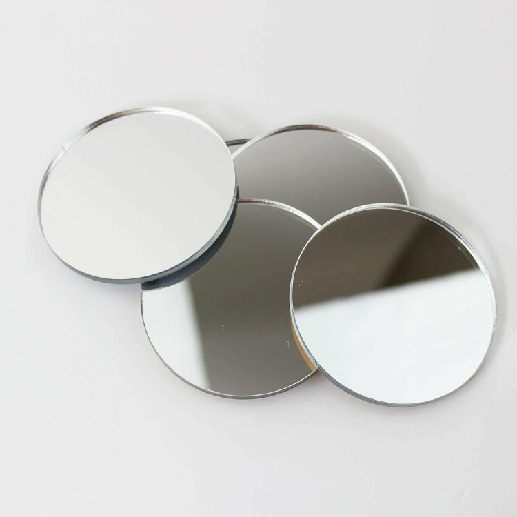 Circle Acrylic Blanks Mirror Acrylic Blank Sheet Disc Laser Cutting Round Acrylic Mirror Sublimation Blanks