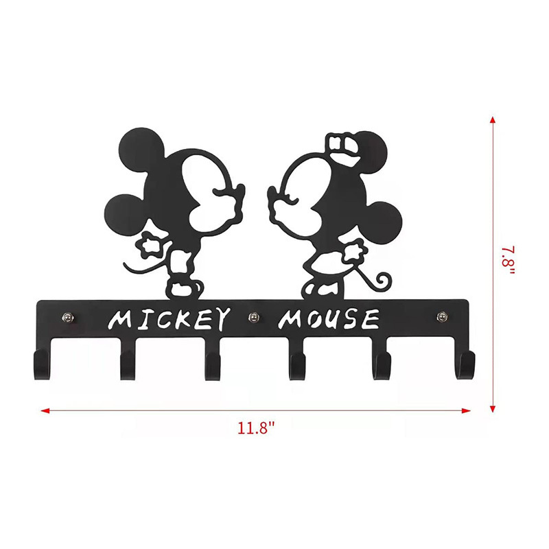 Custom Design Laser Cut Cartoon Key Hook Wall Mounted Key Rack Organizer Key Holder/Metal Towel Racks for Bathroom