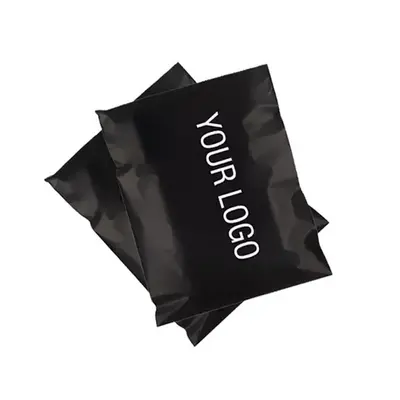 CTCX Customised Wholesale Polymailers Black Poly Mailer Black Personalised Mailing Bags Custom Courier Mail Bags