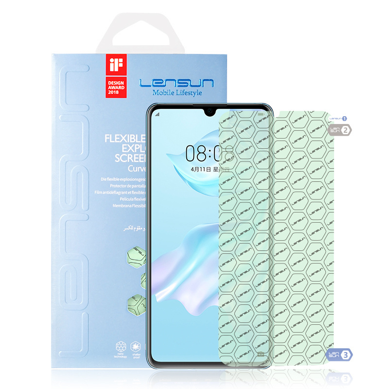 Lensun 0.15mm Self-Restore Nano Liquid Film Screen Protector For Huawei Mate 30 Pro