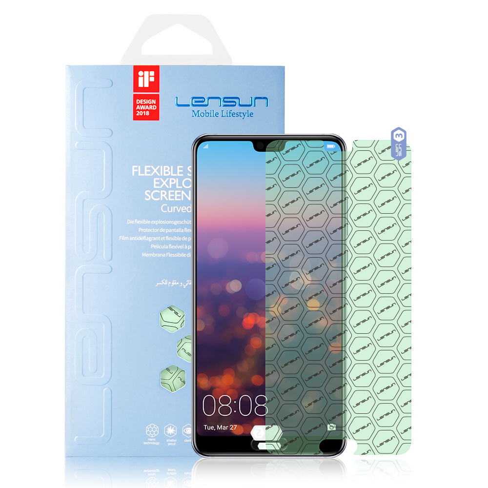 Lensun 0.15mm Self-Restore Nano Liquid Film Screen Protector For Huawei Mate 30 Pro