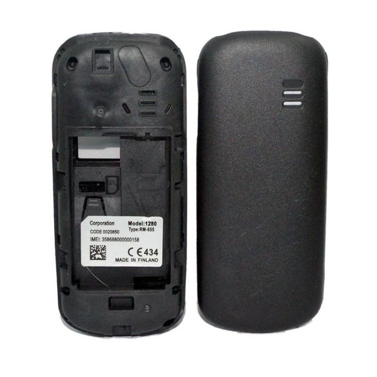 Wholesale Mobile Parts Phone Spare Original Assembly Battery Cover For Full Body Housing For Nokia 1280