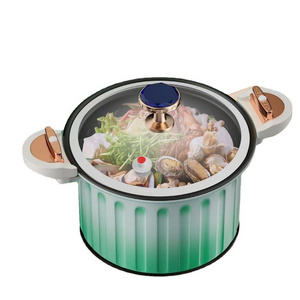 non stick micro pressure cooker double ear soup pot thickened large capacity gas cooker multifunctional BPA free health pot