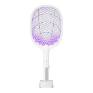 Electric Mosquito Swatter Fly Killer 2-in-1 Household UV Light Mosquito Killer Handheld Insect Repeller Fly Traps