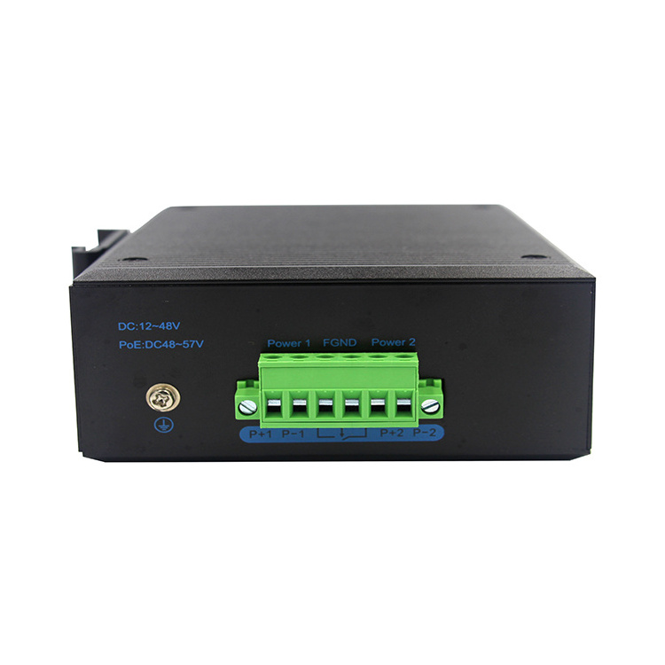 8Port Gigabit Industrial Switch DIN 6KV IP40 Temperature POE 8 Port 10/100/1000Mbps+2G SFP Industrial PoE Ethernet Switch