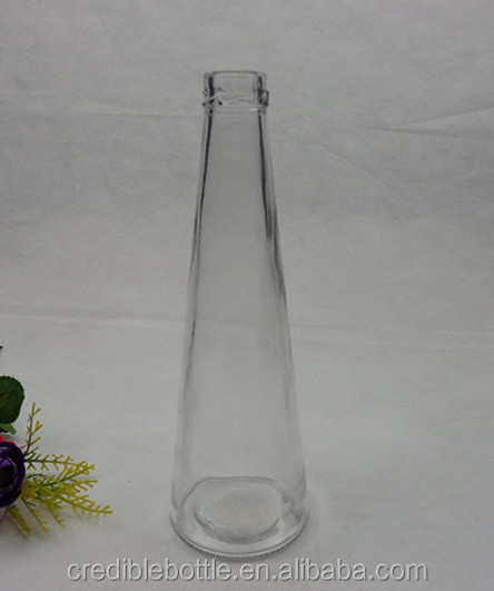 250ml 300ml 330ml Basil seed drink in glass bottle conical flask drinking bottle