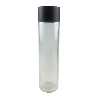 375ml VOSS Style Mineral Water Glass Bottle with Screw Plastic Cap