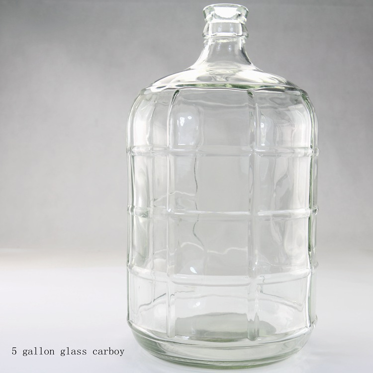 1 gallon 3 gallon 5 gallon glass carboy bottle for water and wine