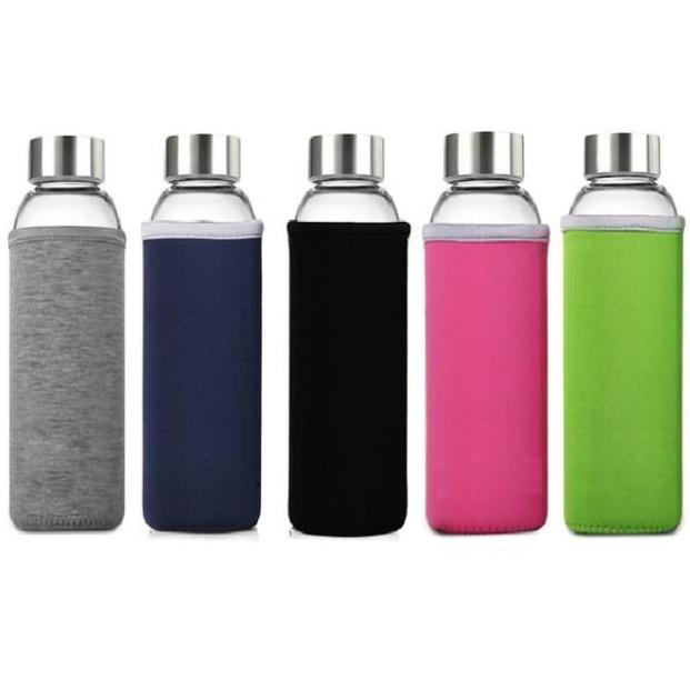 200ml 300ml 500ml 1000ml 16oz 1L premium glass soda lime kombucha bottles mineral water bottles with sleeve