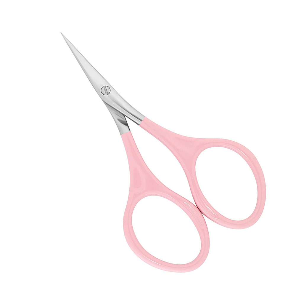 Wholesale Customized makeup manicure Mini Cuticle Baby Nail Scissors Stainless Steel Curved Blades from Pakistan