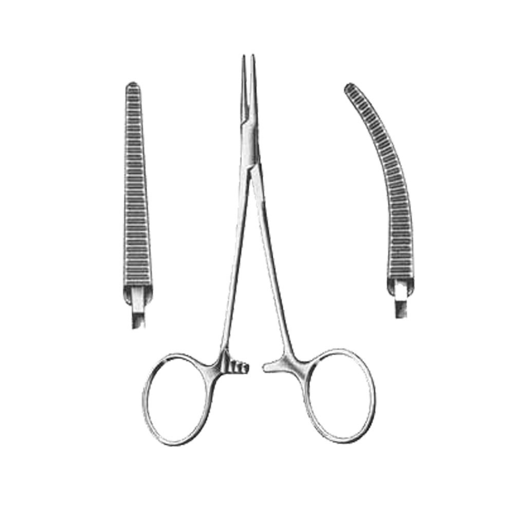 Top Quality Stainless Steel GERMAN 5'' Curved Forceps Fly Fishing Locking Mosquito Hemostat Forceps  From Pakistan