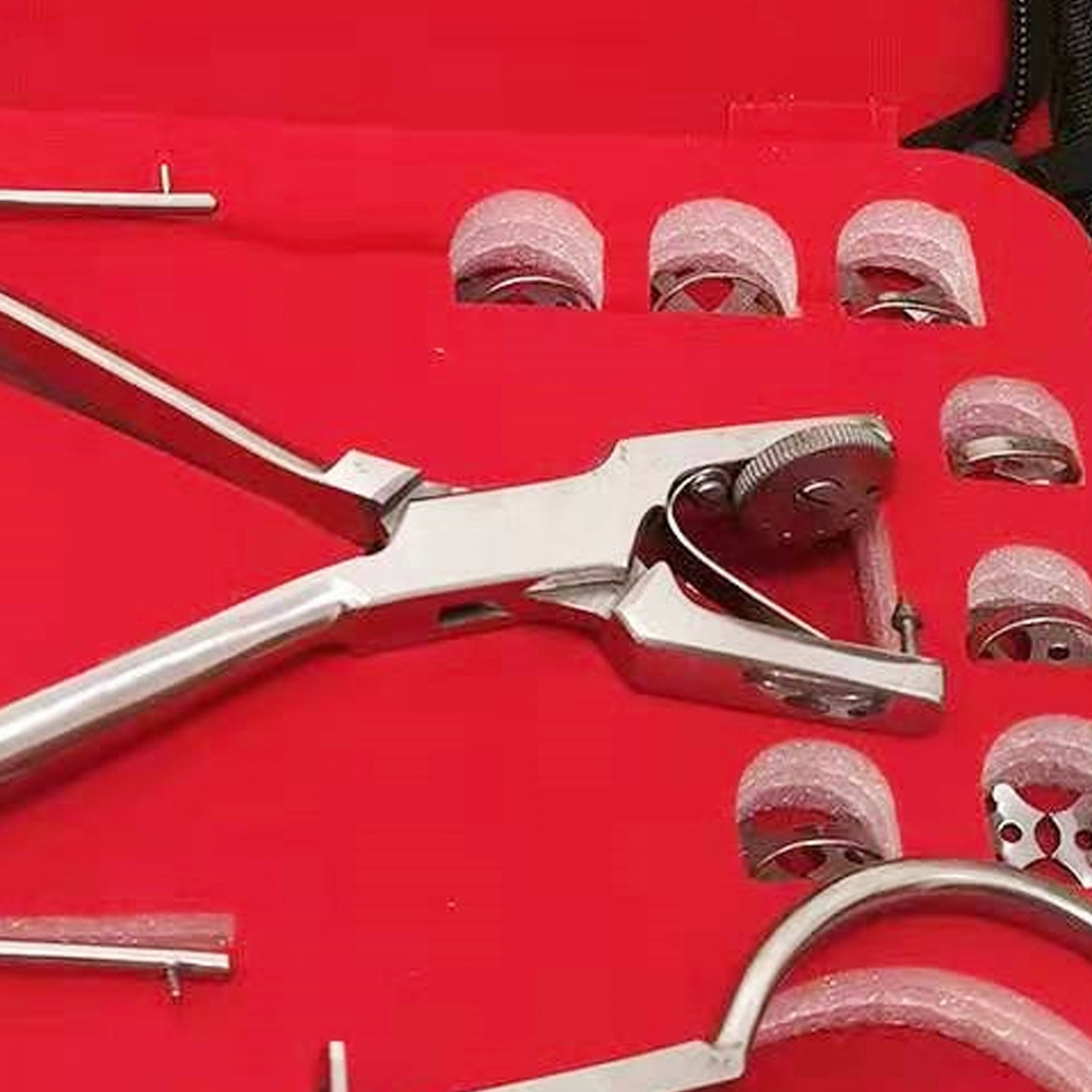 Professional Dental Dentist Basic Universal Frame Rubber Dam Kit Restorative Endodontic Punch Pliers Clamps Instruments Kit