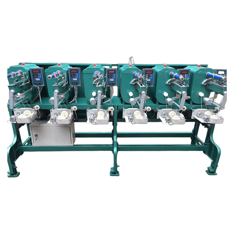 CREDIT OCEAN Air Texturing Machine Fabric Manual Yarn Cone Winder With Computerized System Yarn Winder For Braiding Machine