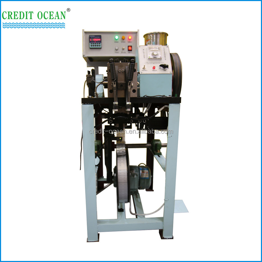 Credit Ocean semi-automatic plastic tipping machine for shoelace