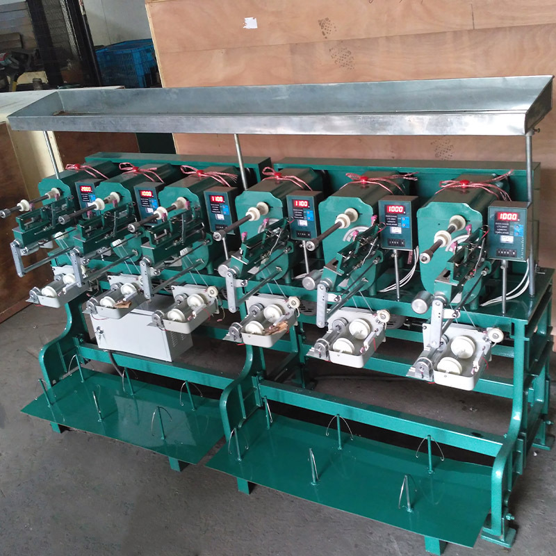 CREDIT OCEAN Air Texturing Machine Fabric Manual Yarn Cone Winder With Computerized System Yarn Winder For Braiding Machine