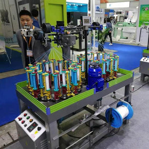 Credit Ocean Braiding Machine For Clothing Drawstring Factory rope textile machine High Speed  Lace Braiding Machine