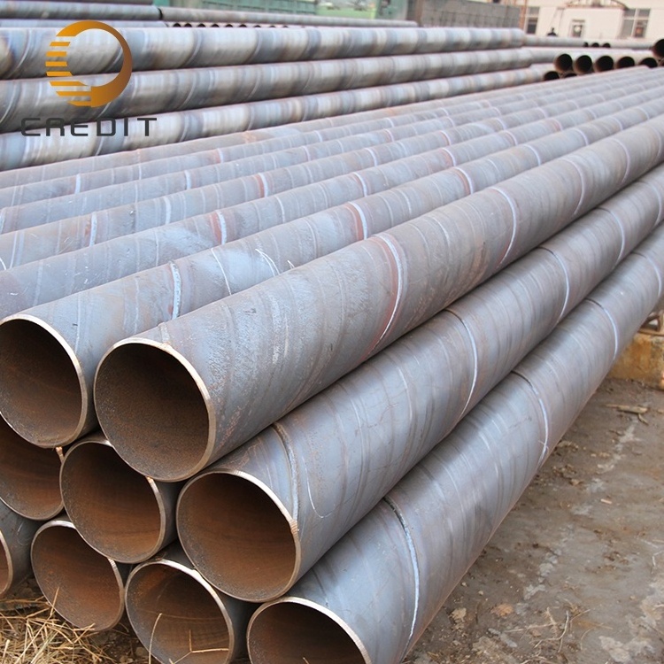 2024 Hot Sale Prime API 5L Pipeline DN900 Large Diameter SSAW 36 inch Steel Pipe With Spiral Welding Line