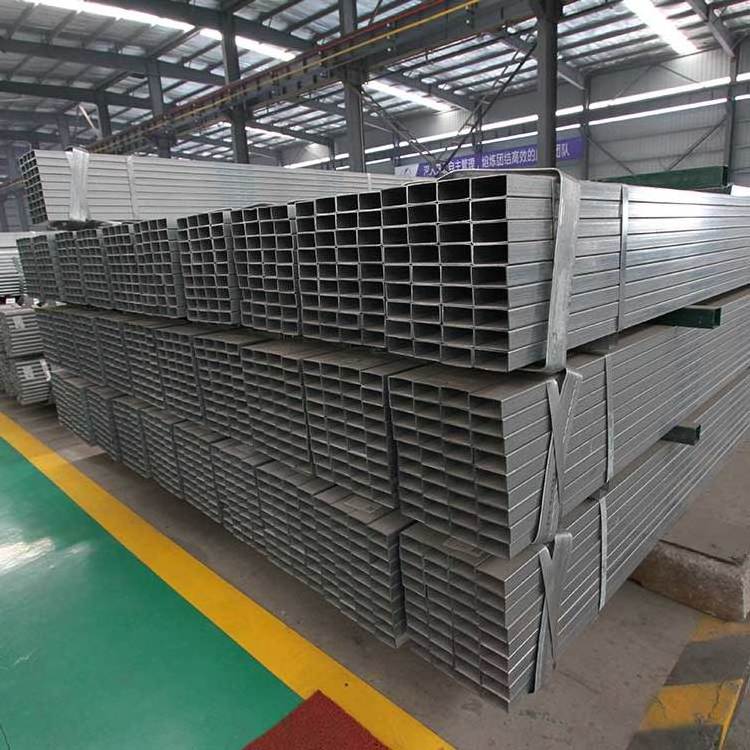 Square Tube Galvanized RHS 20x20 25x25 hollow section tube 40x40 50x50 20x40 40x60 100x150 /Galvanized Rectangular Steel Pipe