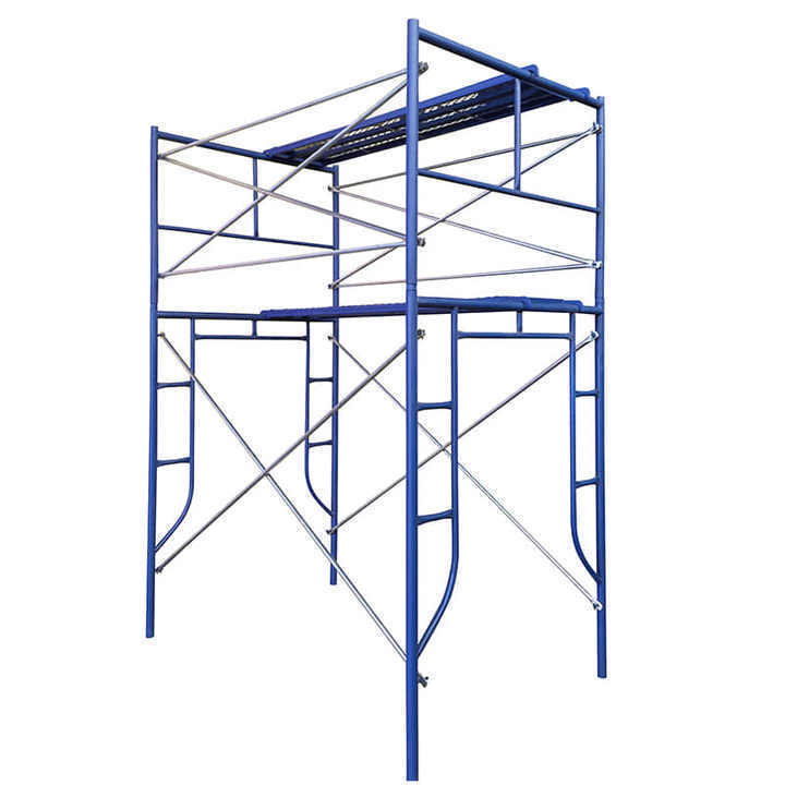 OEM Construction Frame Scaffold mason walk through steel H Frame Scaffolding For Construction