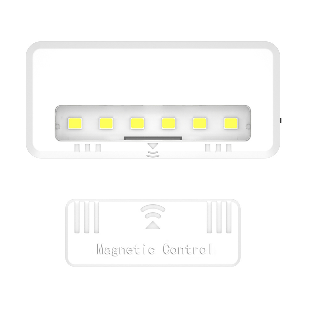 Magnetic Control Battery Operated Wireless Led Motion Sensor Light Cabinet Lamp Drawer Closet Light