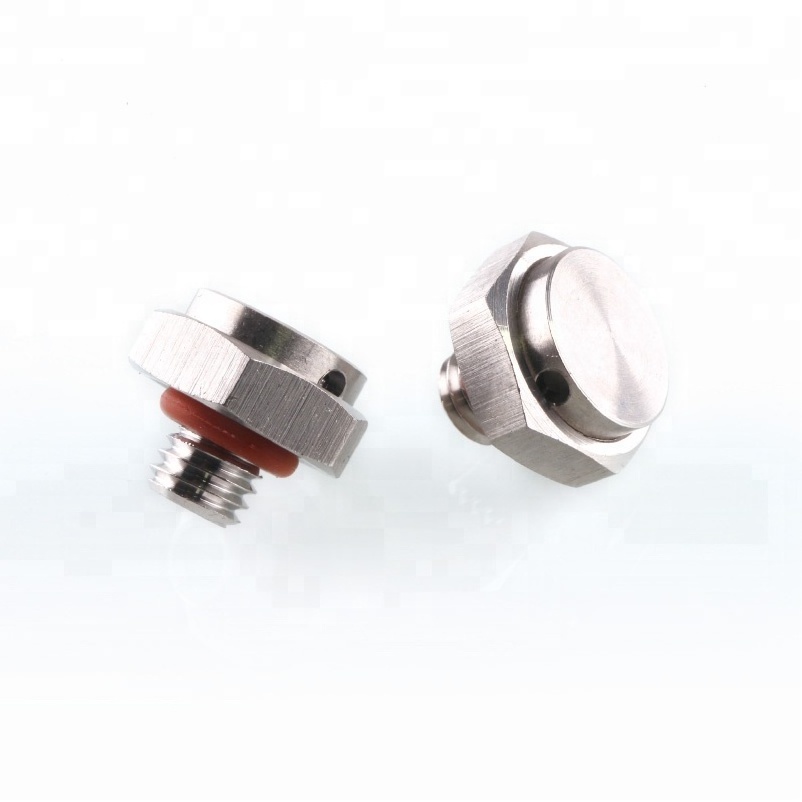 High Airflow Waterproof IP 68 Stainless Steel M8*1.25mm Air Vent Plug