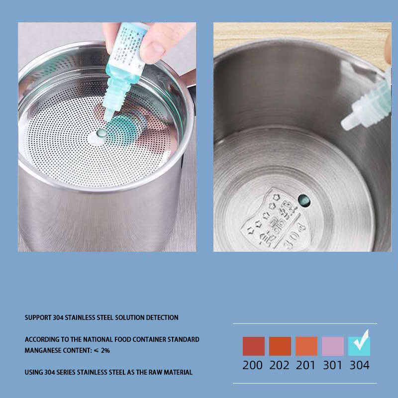 Bacon Grease Container with Fine Mesh Strainer, Stainless Steel Cooking Oil Keeper with Lid and Tray Easy-Grip Handle