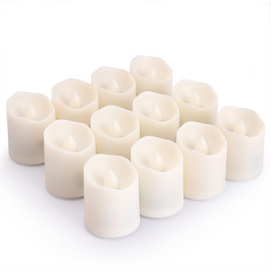 Battery Operate Flameless LED Electronic Candle Light Plastic Mini Led Candle/LED Tea Light