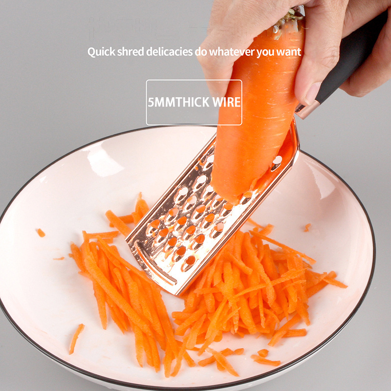 Wholesale Hign-end Quality Creative Style Multi-functional Kitchen Gadgets Vegetable Tool Slicer ,Cheese Zester , Grater