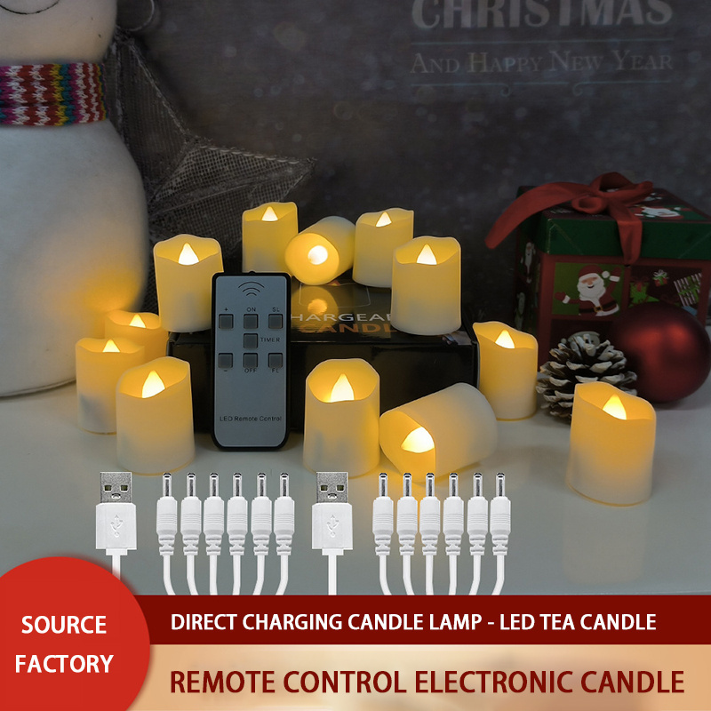 Battery Operate Flameless LED Electronic Candle Light Plastic Mini Led Candle/LED Tea Light