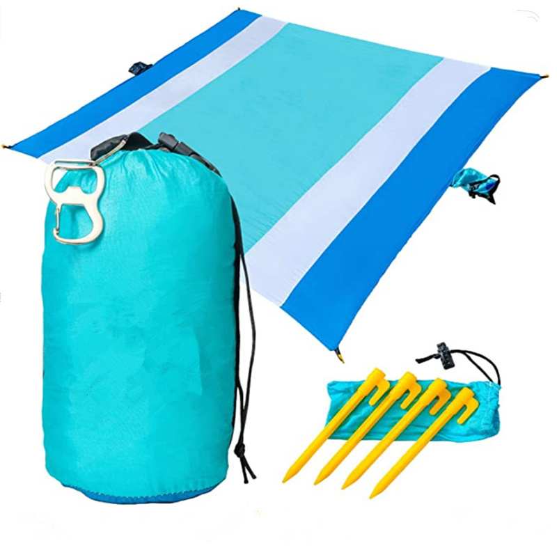 Beach mat mini waterproof sand mat ultra light portable carpet outdoor camping beach supplies