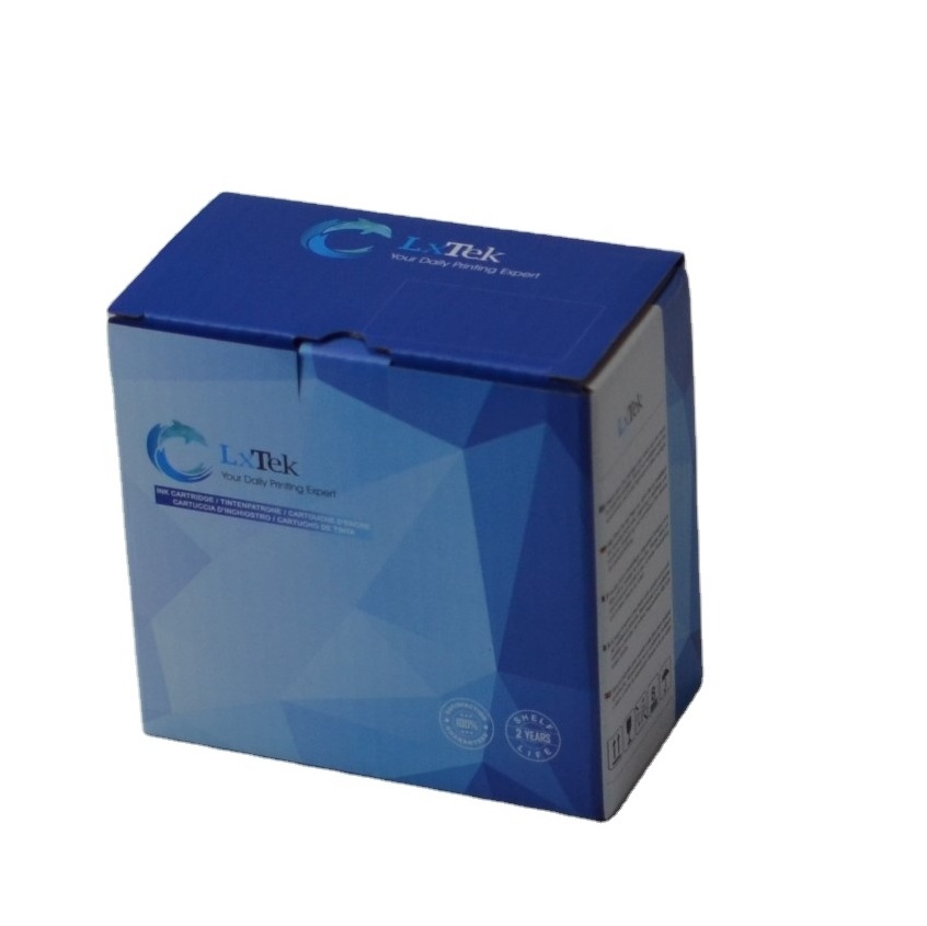 Wholesale custom corrugated and collapsible ink cartridge packaging box and shipping box