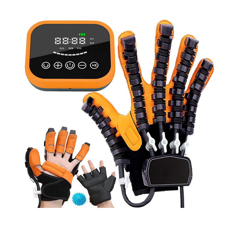 XL Rehabilitation Robotic Gloves Hand Finger Exercise Equipment Massager Features Stroke Hemiplegia Cerebral Palsy Arthritis