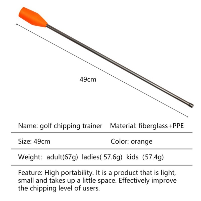 Golf Swing Trainer 19.29 Inch  Beginner Gesture Alignment Correction  Golf Training Aids For Golf Beginners