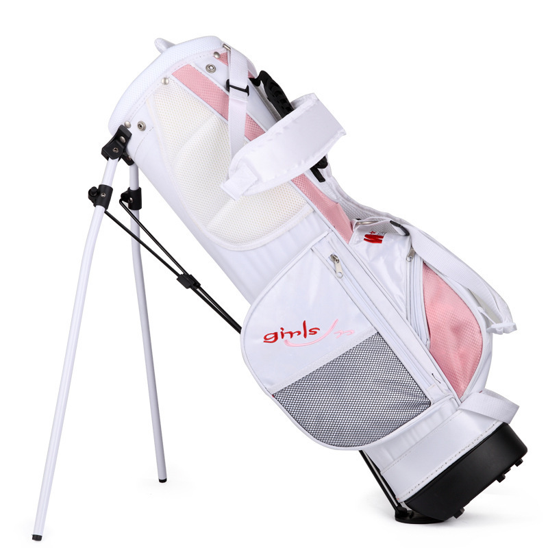 Driver Iron Putter Useful Golf Clubs Kids Beginner Golf Clubs with Pink Bag Golf Complete Clubs Set