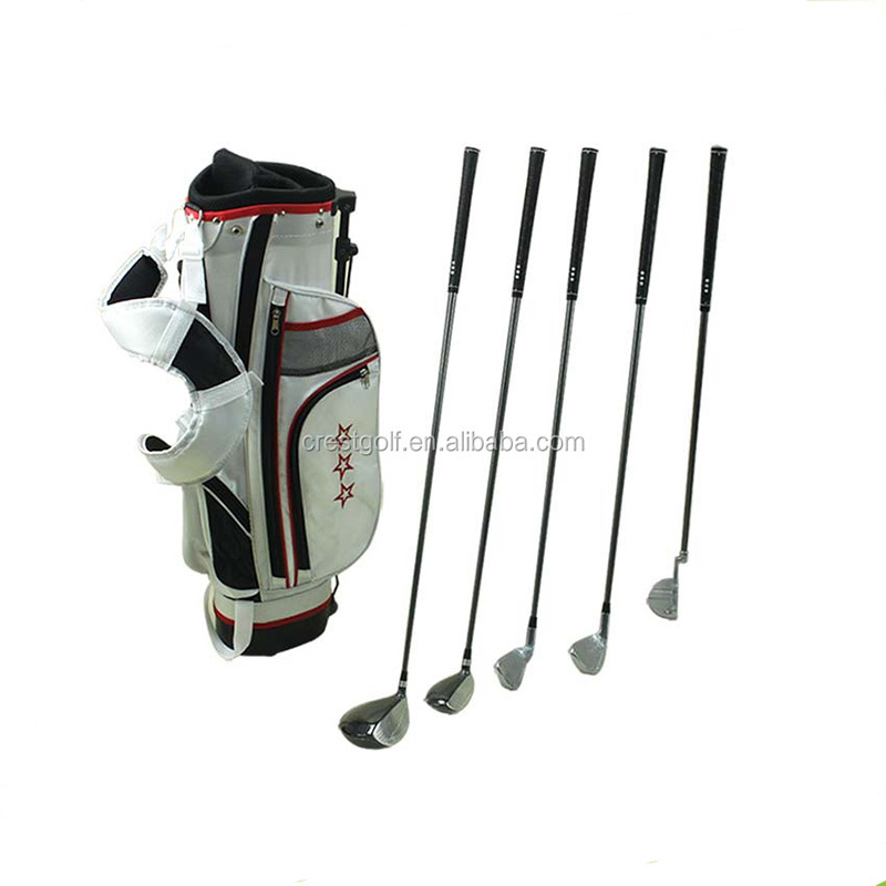 Golf Clubs Complete Set with Golf Bag For Kids Driver wood,Hybrids,Two Iron, Putter clubs included