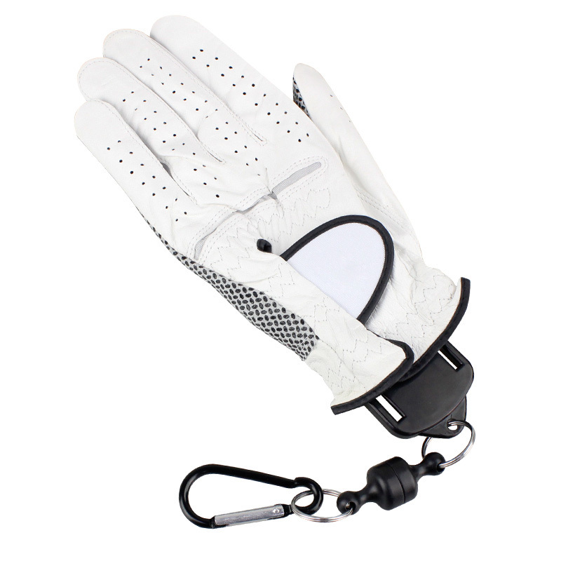 Golf Gloves Holder Dryer Hanger  Portable design With Magnetic Clip Club Mitten Holder Rack