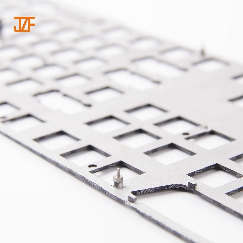 DIY Multi color option Mechanical keyboard 60% PCB Anodized Aluminum positioning plate 75% keyboard case for 87 keys GH60 POKER2