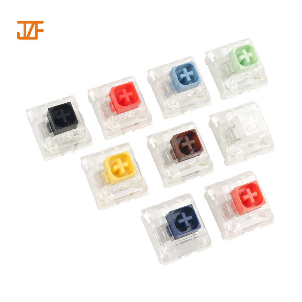 Gateron G Pro 2.0 Switches SMD RGB Linear Tactile Lube Switch 3Pin Spotlight for Mechanical Keyboard Red Blue Black Brown Yellow