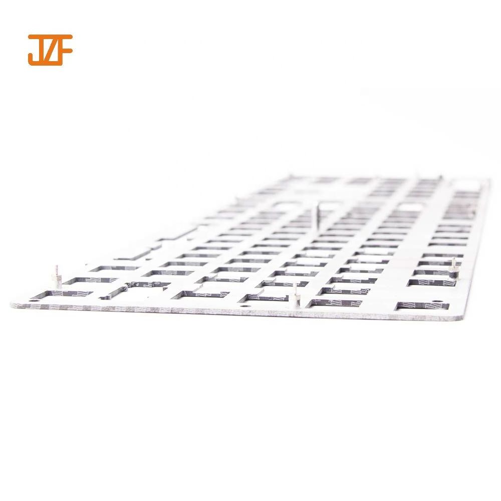 DIY Multi color option Mechanical keyboard 60% PCB Anodized Aluminum positioning plate 75% keyboard case for 87 keys GH60 POKER2