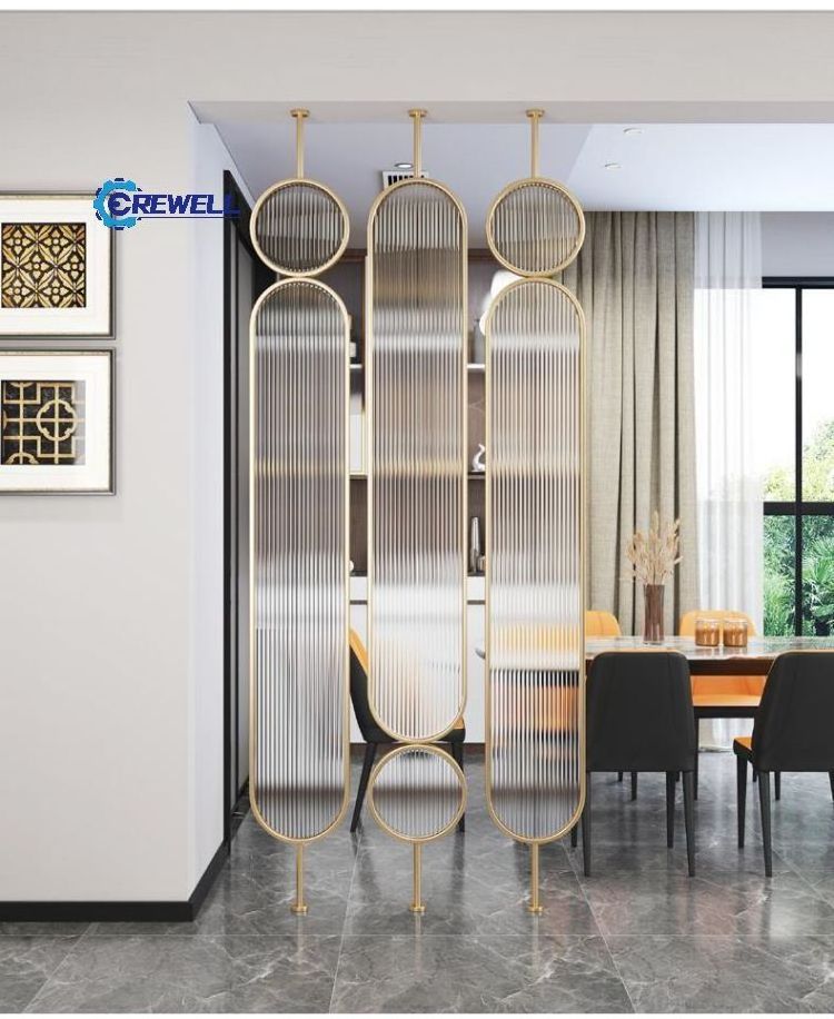 Factory direct wholesale retro style powder coating screens room dividers for home decor