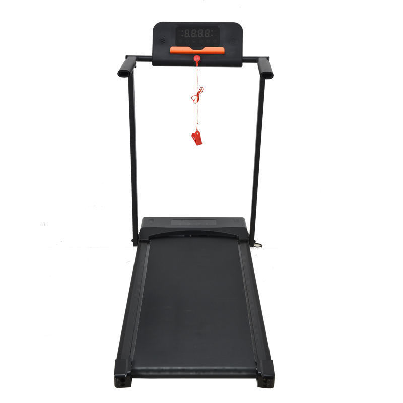 convenient easy to store and take treadmill compact foldable track  for home portable to work workout to keep healthy