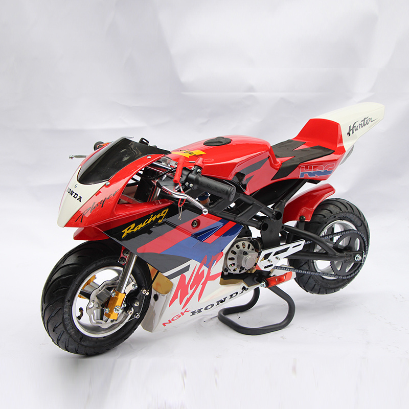 China Golden Supplier Racing 49cc 2 Stroke Pocket Bike Pull Start Minibike Pocketbikes