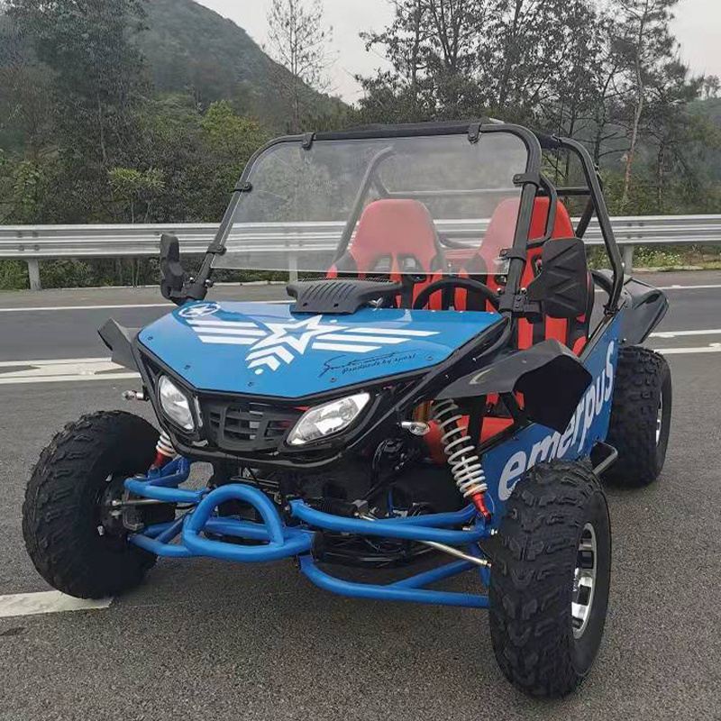 Professional Manufacture 200cc Gas Powered Racing Go Kart Heavy Duty ATV Quad for Adults