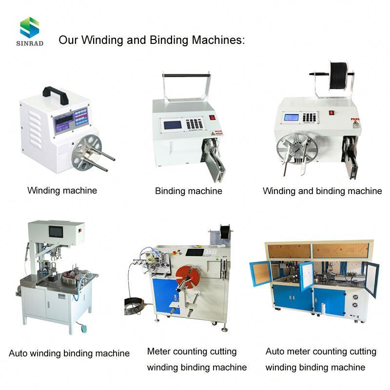 Spool Cable Winding Machine Automatic Winding Bundling Machine Automatic Cable Wire Coil Winding Binding Machine