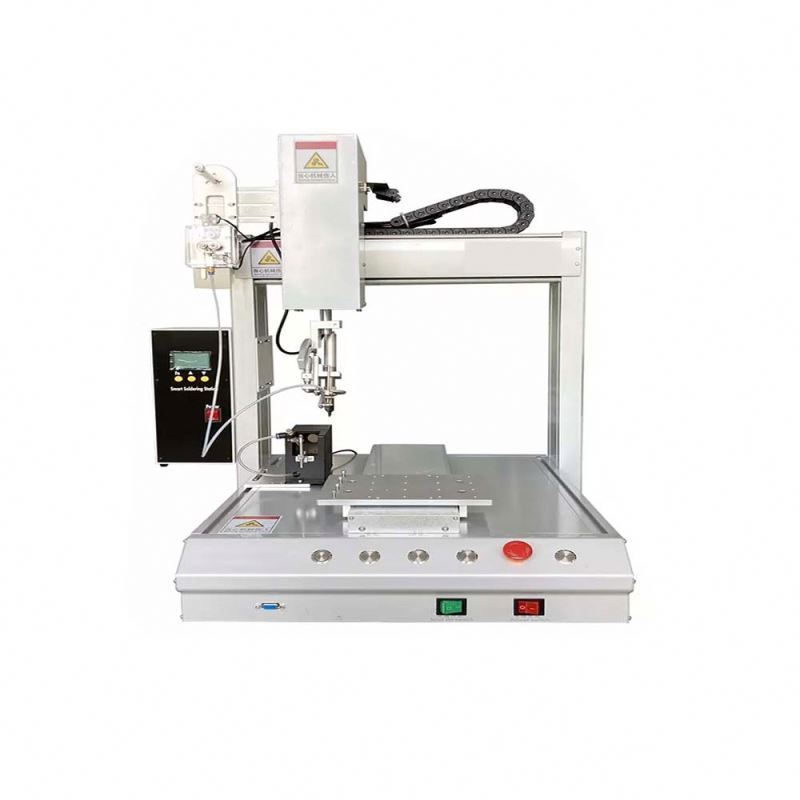 High speed automatic PCB soldering machine 4-axis Tin soldering robot machine for soldering Disinfection lamp oem