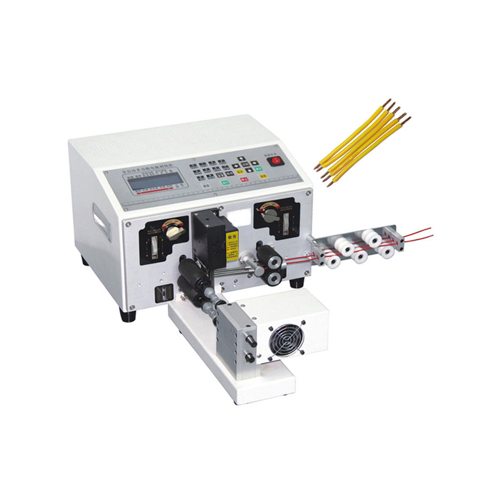 Wire Twisting Machine High Speed 2 Lines Wire Cutting Stripping Twisting Machine