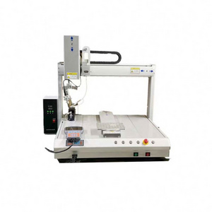 High speed automatic PCB soldering machine 4-axis Tin soldering robot machine for soldering Disinfection lamp oem