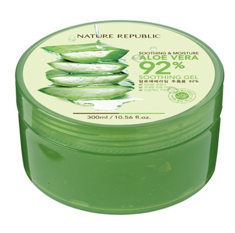 [Korean Skin Care] NATURE REPUBLIC Aloe Vera Soothing & Moisture Gel 300ml