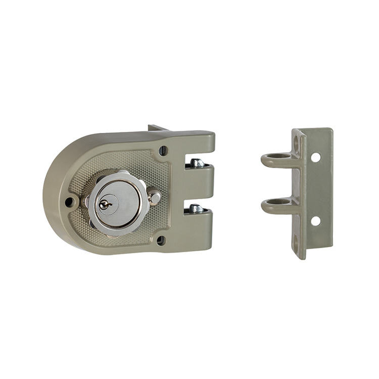 CRITERION Factory wholesale Zinc Alloy Outdoor Rim Lock High Security Night Latch Jimmy Proof Lock